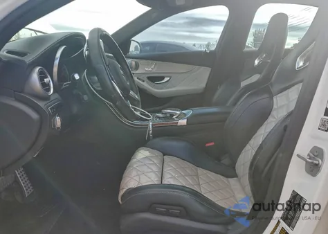 2016 Mercedes-Benz C 63 Amg-S from USA, damaged, VIN 55SWF8HB9GU130172